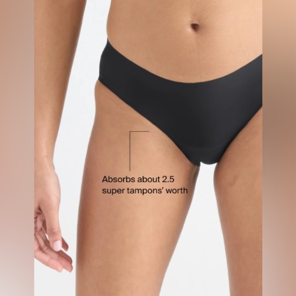 Knix leakproof no show bikini size xl